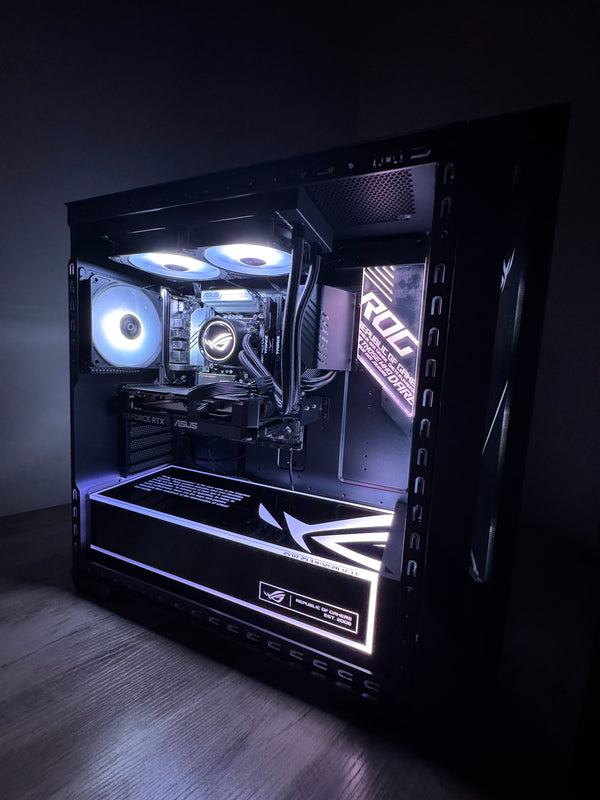 ASUS - ROG G700 Gaming Desktop - Intel Core Ultra 7 265KF - 32GB Memory - NVIDIA GeForce RTX 5060 - 21B SSD - Black